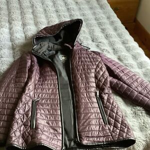 Northside Women's Plum Quilted Puffer Jacket